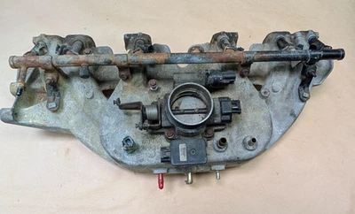 Jeep Wrangler TJ 1997-2004 colector de admisión Jeep 4,0 High Plenum OEM Foto 1 de 4