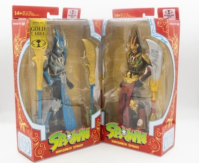McFarlane Toys Mandarin Spawn + action figure Gold Label - Immagine 1 di 4