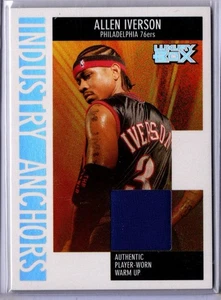 05-06 Luxury Box Basketball Allen Iverson 76ers  Materials Card #146/279 - Picture 1 of 2