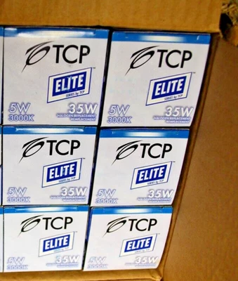 Box of Six (6) TCP LED512VMR1630KNFL   5 Watt LED MR16/12V/35 - Image 1 of 4