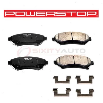 PowerStop Front Disc Brake Pad & Hardware Kit for 1997-1999 Buick Riviera - uv - Image 1 of 4