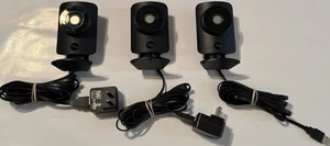 SimplySafe, Lote de 3, Cámaras SSCM1, con Cables y 2 de 3 Enchufes, Buen Estado - Imagen 1 de 10