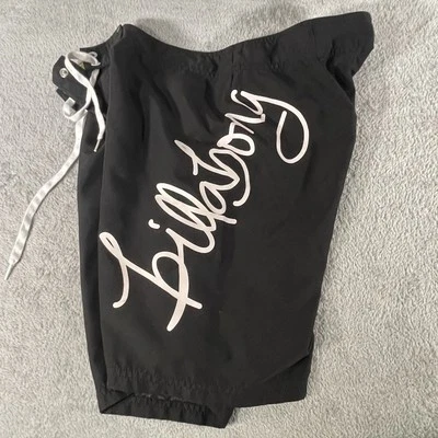 Billabong Womens Juniors Sz 9 Boardshorts Y2K Black Yellow Knee Length Surf Rays - Image 1 of 4