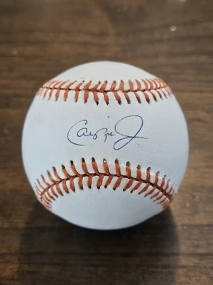 Cal Ripken Jr Beckett BAS Autograph American League OAL Signed Baseball - Image 1 of 2