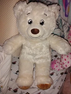 Build A Bear Cremeweiß Pfirsich Hellbraun Basic Bear Ex - Bild 1 von 1