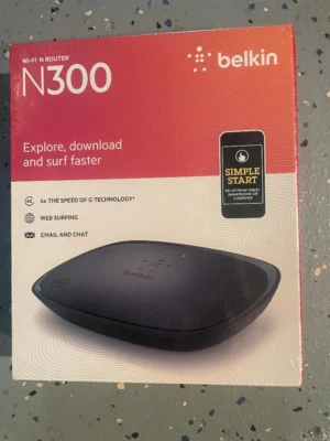 Brand NEW Belkin N300 High Performance Wireless Wi-Fi USB Adapter shrink wrap - Image 1 of 2