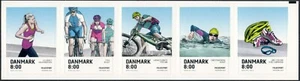 DENMARK. 2016. 40 Kr. Sports. Set of 5. VF MNH (1854-1858) - Picture 1 of 1