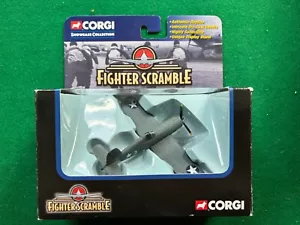 NIB 2002 Corgi - Fighter Scramble - F-4U Corsair? Gray color - FREE Shipping - Picture 1 of 4