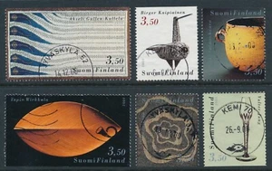 Finland 2000 Full Set of Used Stamps - Finnish Design - Wirkkala - Picture 1 of 1