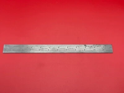 Chesterman CP760 Precision 12" Ruler  RARE!!   display model - Image 1 of 4