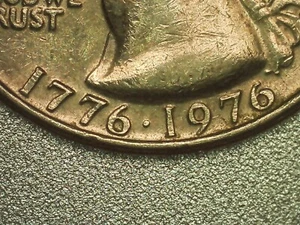 1976 Bicentennial Quarter (Filled Mint Mark) - Picture 1 of 9