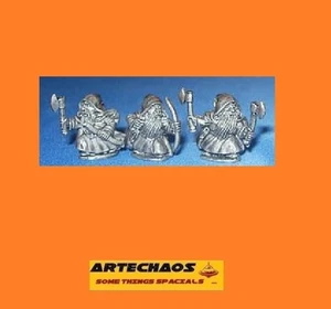 DWARFS /NAIN / RANGERS / 3 X METAL 20MM 1/72 FIGS /S.L.M. - Imagen 1 de 1