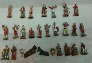 27 Belén Pastores Cuna Pastori Landi 6 cm Plastica Moranduzzo Italia - Imagen 1 de 1