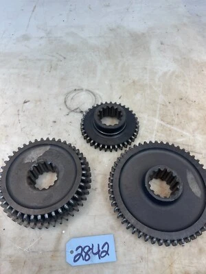 1955 Farmall 400 Tractor Pinion Shaft Gears 359465R1 358866R1 358865R1 - Image 1 of 4