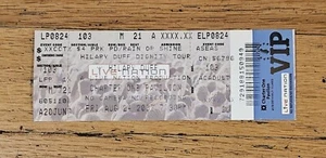 Hilary Duff Concert Ticket Stub August 24th 2007 Charter One Pavilion Full Stub - Picture 1 of 2