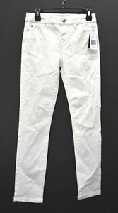 Celebrity Pink Girls Optic White Skinny Leg Stretch 5 Pocket Denim Jeans 10 - Picture 1 of 12