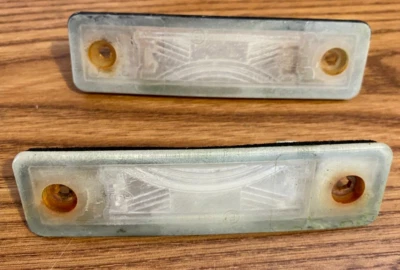 Montajes de luces de matrícula (par). Saab. 900 y 9000CS 1994-98 Foto 1 de 3