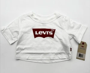 Levi's Toddler Girls Light Bright Cropped Top White - Picture 1 of 2
