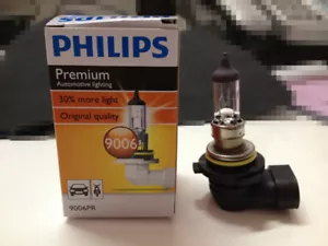 PHILIPS HB4 9006PR 9006 12V55W P22d +30%light premium halogen made in Germany - Picture 1 of 2