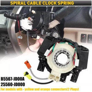 Squib Spiralkabel Uhrenfeder 2 Stecker für Nissan Qashqai Pathfinder Navara - - - Bild 1 von 18