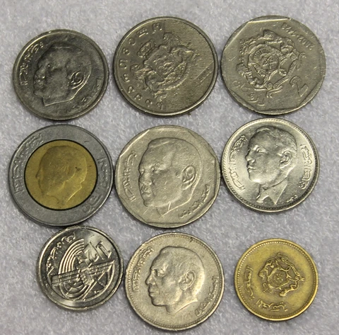 morocco coins set of 9 coins Cover