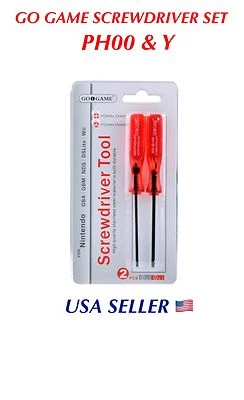 Tri Wing Philips Screwdriver Set GBA NDS DSL Dsi 3DS XL Wii PS4 Nintendo Gameboy - Image 1 of 4
