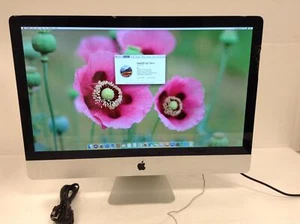 Apple iMAC A1312 27" Mid 2011 i5 3.1GHz w/1TB HD, 4GB RAM, DVDRW FREE SHIPPING - Picture 1 of 16