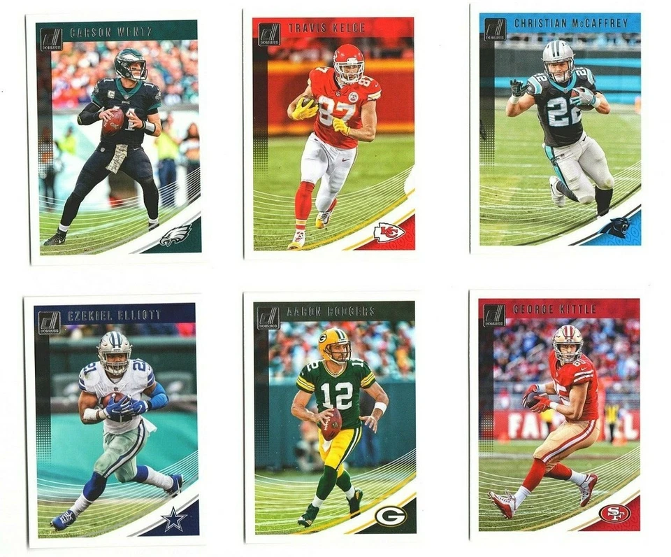 2018 Donruss Football Singles : Stars and Rookies - Image 1 of 1