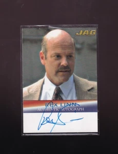 JAG 2006 Autograph card A9 Rex Linn as Major Mark 'Falcon' Sokol - Picture 1 of 2