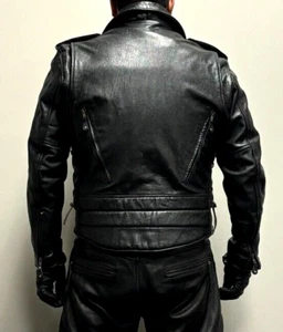 X Element Traditional Slant Zip Vented Biker Jacket Size XL - Picture 1 of 9