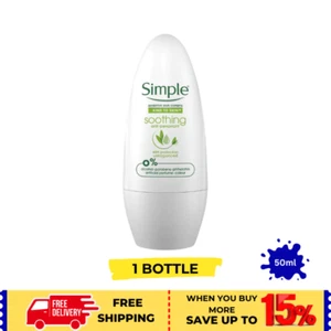 Desodorante enrollable antitranspirante calmante simple de 50 ml para piel sensible - Imagen 1 de 11