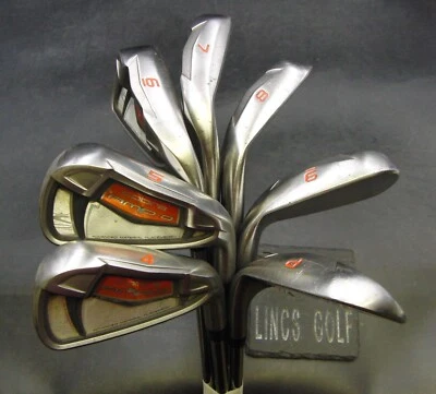 Set 7 x Cobra AMP-D Eisen 4-PW Regular Stahlschäfte Cobra Griffe * - Bild 1 von 4