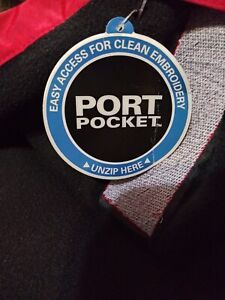 Red Port Authority Womens Long Sleeve Waterproof All Season Stylish Jacket Small