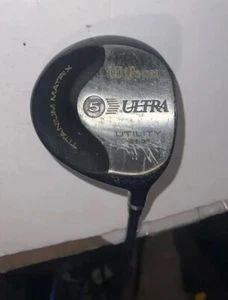 Wilson Men Ultra Titanium Matrix Hybrid Utility Club #5 Graphite Right-Handed - Picture 1 of 5