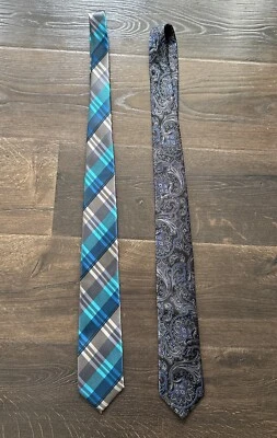 Lote de 2 Corbatas: 1 John Ashford y 1 Chaps - Envío Gratis Foto 1 de 4