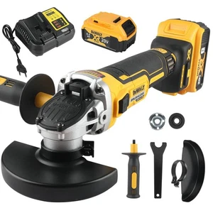 DEWALT DCG405NT 18V Brushless 125mm Angle Grinder Flat Head ( Charger KIT ) - Picture 1 of 8