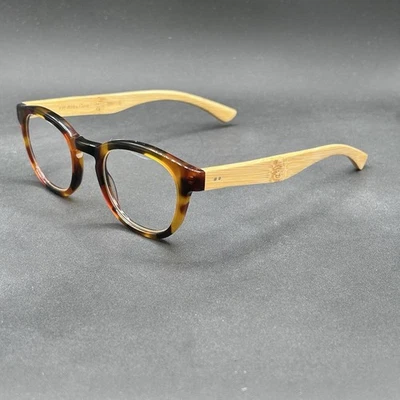 Eyebobs Gone Fishing +1.25 Leitores Torta e Madeira Usado Estreito Raro - Imagem 1 de 4