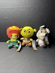 Nuevo Dreamworks Shrek 7” Peluche Shrek, Fiona, Donkey Toy Factory 2024 Nuevo Con Etiquetas - Imagen 1 de 4
