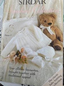 Sirdar Sunshine Collection Book 261 Classic Baby Knitting & Crochet Patterns - Picture 1 of 7