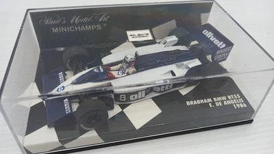 MIN400860008 Minichamps Brabham BMW BT55 E. de Angelis 1986 1/43 - Immagine 1 di 2