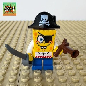 LEGO, SpongeBob: Pirate SpongeBob ALT HAT, SWORD, bob032, 3817, DUTCHMAN, 2012 - Picture 1 of 7
