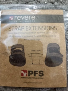REVERE MIAMI Schuhbandverlängerung SILBER SAFARI in versiegelter Verpackung NEU - Bild 1 von 2