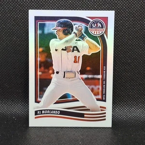 2024 Panini Stars & Stripes USA PJ Morlando #25 Miami Marlins - Foto 1 di 2