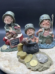 Declan's Finnians Irish Guardians of the Blarney Stone autentico set di figurine rare - Foto 1 di 10