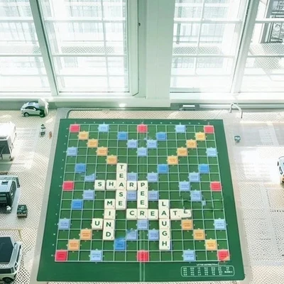 Scrabble Family Board Game Party Crossword Funny Game Party Home Fun Activity UK - Image 1 of 4