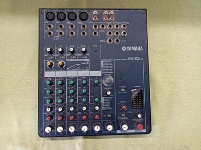 YAMAHA MG82CX Analog Mixing Console Black Main Unit Only Operation confirmed - Image 1 of 4