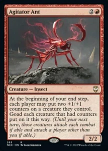 AGITATOR ANT mtg NM-M New Capenna Commander Rare 1 Card - Picture 1 of 1
