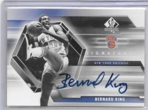 Bernard King 2005-06 SP firmas auténticas autógrafo Knicks - Imagen 1 de 2