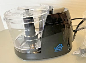 Smart Home 1.5-Cup Mini Food Chopper Processor, One-Touch Pulse Control, Black - Picture 1 of 10