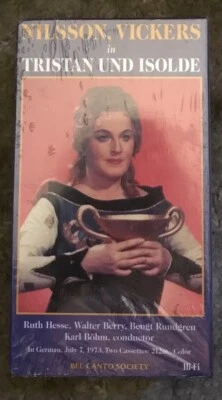 Nilsson, Vickers in Tristan und Isolde VHS-NEW - Image 1 of 3